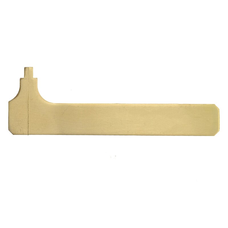 Calibre Vernier de 100mm calibre Mini latón de bolsillo Pie de rey deslizante calibrador Regla de medición artículos delicados herramienta micrométrica de precisión