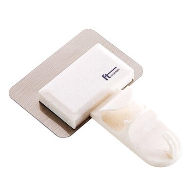 Gancho de ventosa sin rastro, gancho de lavabo para pared de baño, vara para colgar en la pared, gancho colgador para cocina, herramientas: ecru