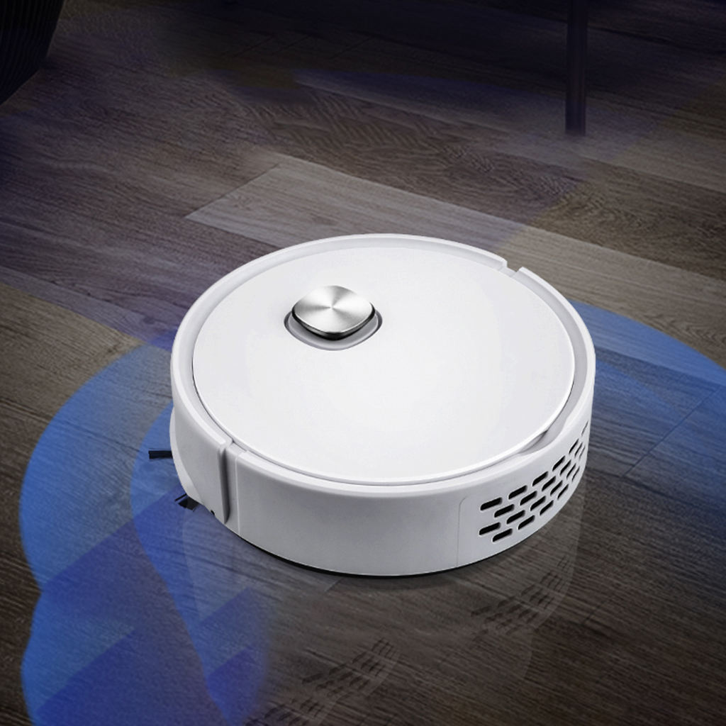 Automatic Vacuum Cleaner Sweeping Robot One Touch to Start Intelligent Quiet Carpet Cleaner Removable Dust Box 1200mah