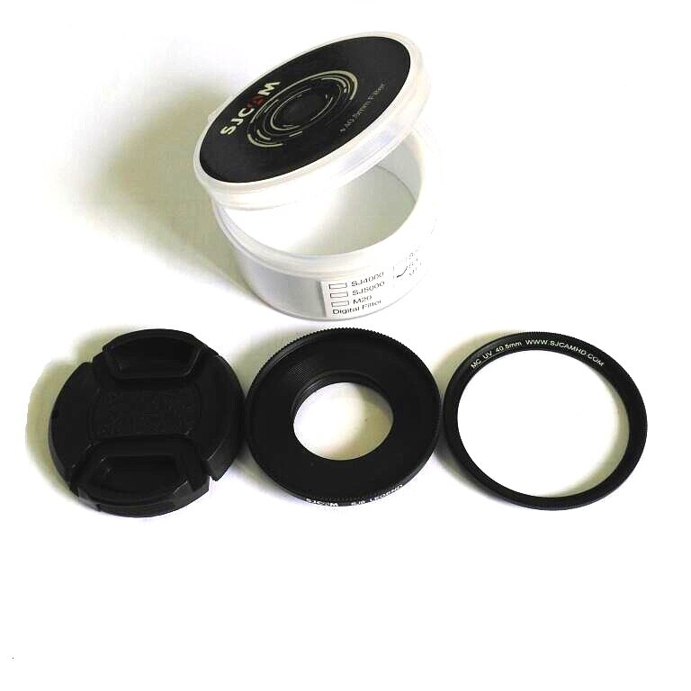 Original SJCAM SJ6 Legend M20 Sj4000 Sj5000X wifi SJ7 MC Lens UV+Protection Cap Lens UV / CPL Filter Cover For SJCAM Star Camera: SJ6 UV set