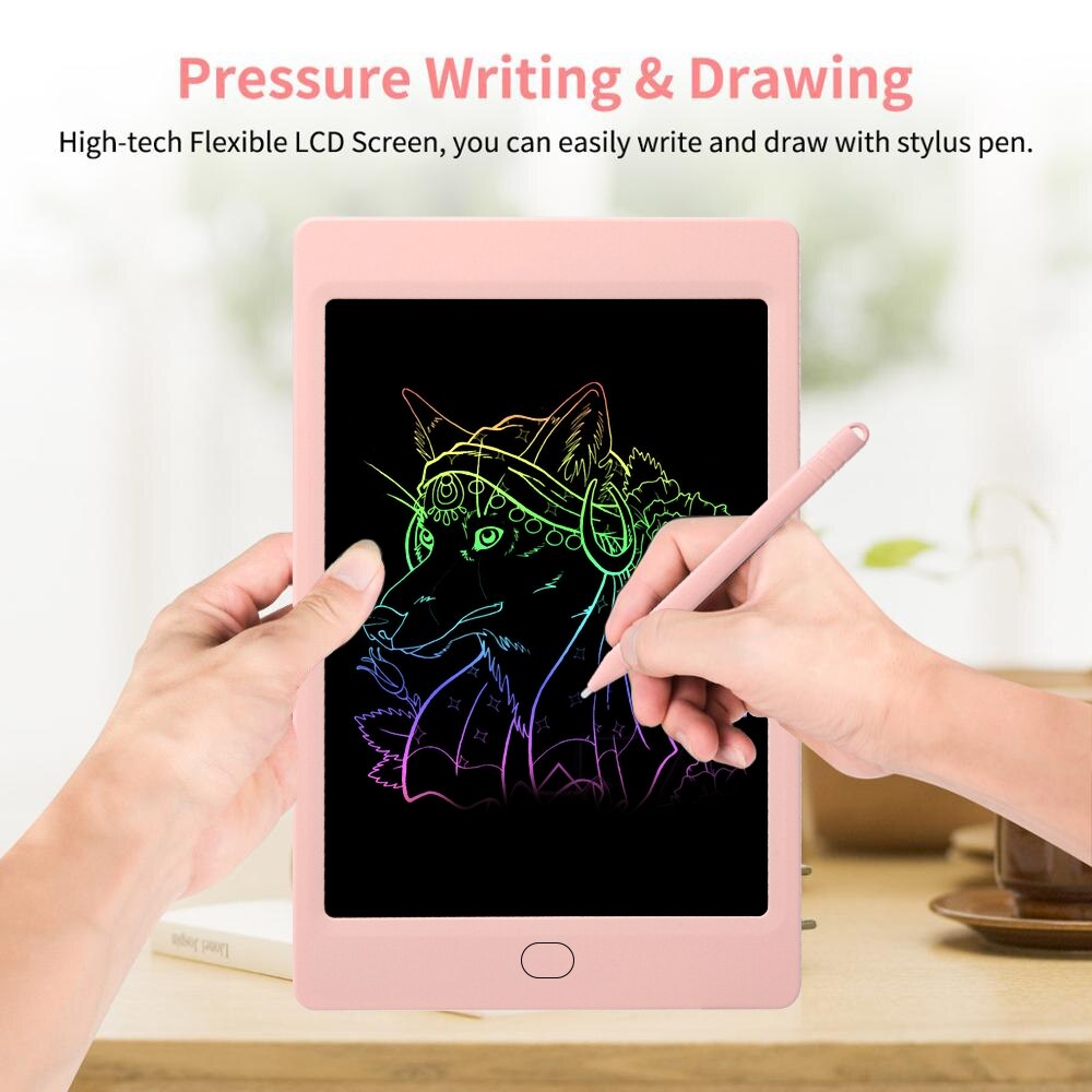 Colorful Business 10 Inch LCD Writing Tablet Digital Doodle Board Electronic Drawing eWriter Pad at Home School Office