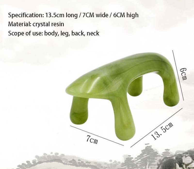 Massage the dog Scrapping plate Cervical spine/spine/back/bladder scraping/meridian brush massager