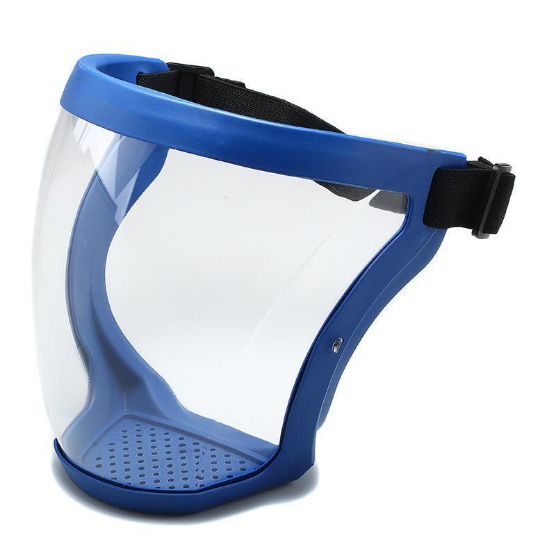 Beschermmasker Transparant Gezichtsbeschermer Gezicht Gezichtsmasker Beschermend Buitenveiligheidsmasker Hoofdbedekking Bescherming Spatwaterdicht: Roze