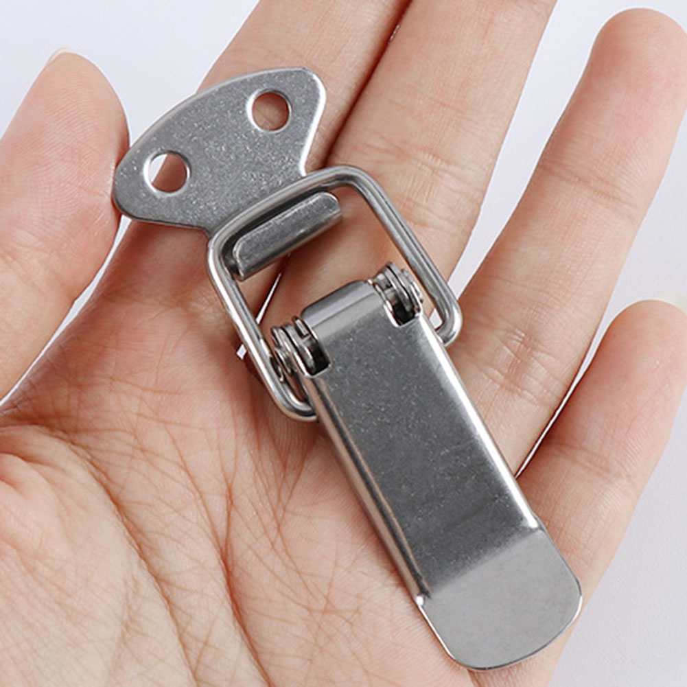 4 PCS Toggle Latches Spring Loaded Clamp Clip Case Box Latch Catch Toggle Tension Lock Lever Clasp Closures Crate Lock Snap Lock