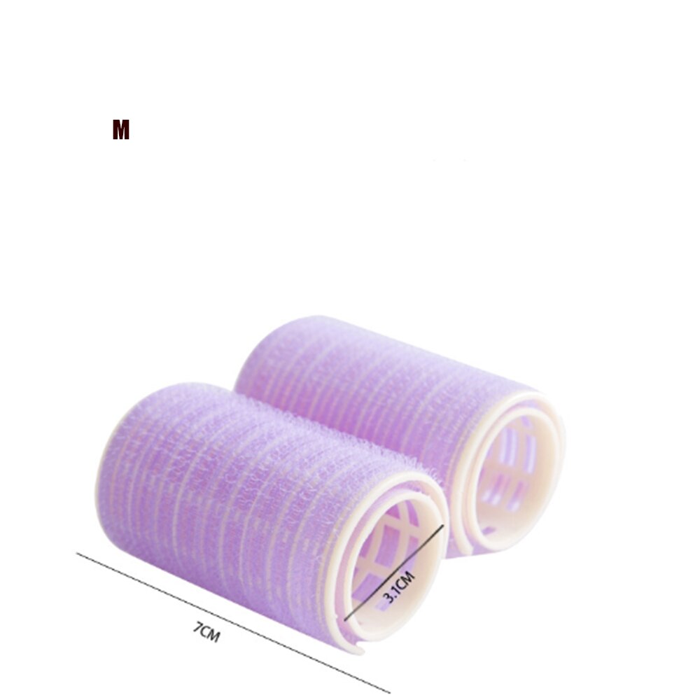 Bangs Hair Curler Clip Roller Waves Air Bangs Hairstyle DIY Salon Curl Create Healthy-looking Magic Curls Without Damaging Hair: Purple M