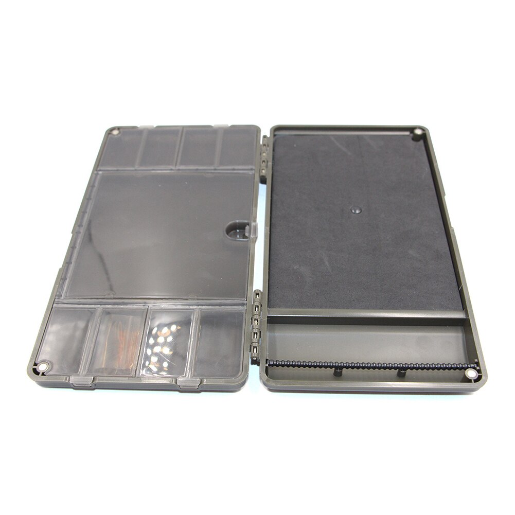 Vissen Rig Board Doos Karper Wartels Haken Storage Case 8 Slots Compartiment Multifunctionele Vissen Box Vis Lokken Opbergdozen