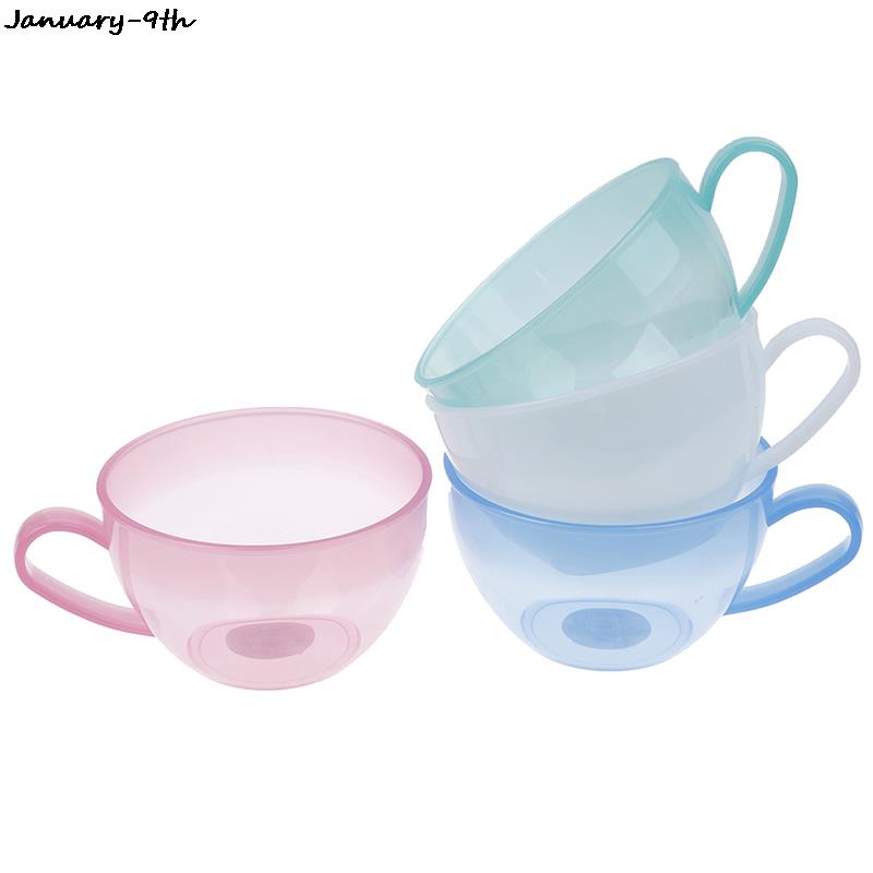 Cuenco de mezcla de plástico colorido personalizado, utensilios de cocina para hornear y cocinar, cuenco de mezcla de colores decorativo