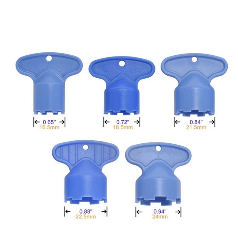 5pcs/1Set 16.5-24mm Male Thread Water Saving Tap Aerator Faucet Bubble Kitchen Basin Faucet Accessories Bathroom