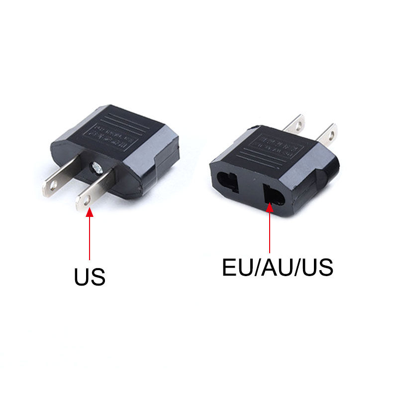 2 szt. adapter nas EU AU podróżne adaptery wtyczki zasilania konwerter konwersja podróżna gniazdo elektryczne narzędzie wtykowe: Type2
