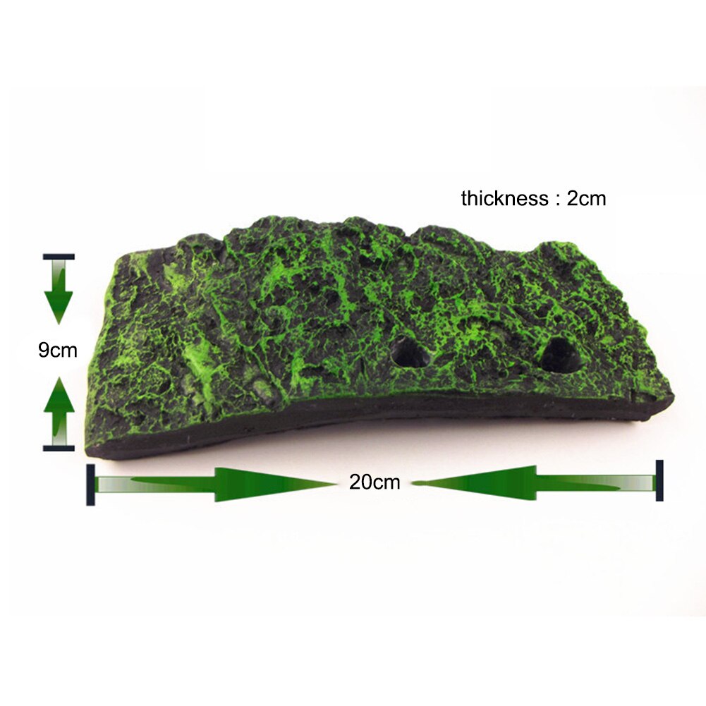 PU Foam Aquarium Float Decoration Bask Crawler Sun Roof Terrace Climb Brazilian Tortoise Turtle Platform Toy Floating Island