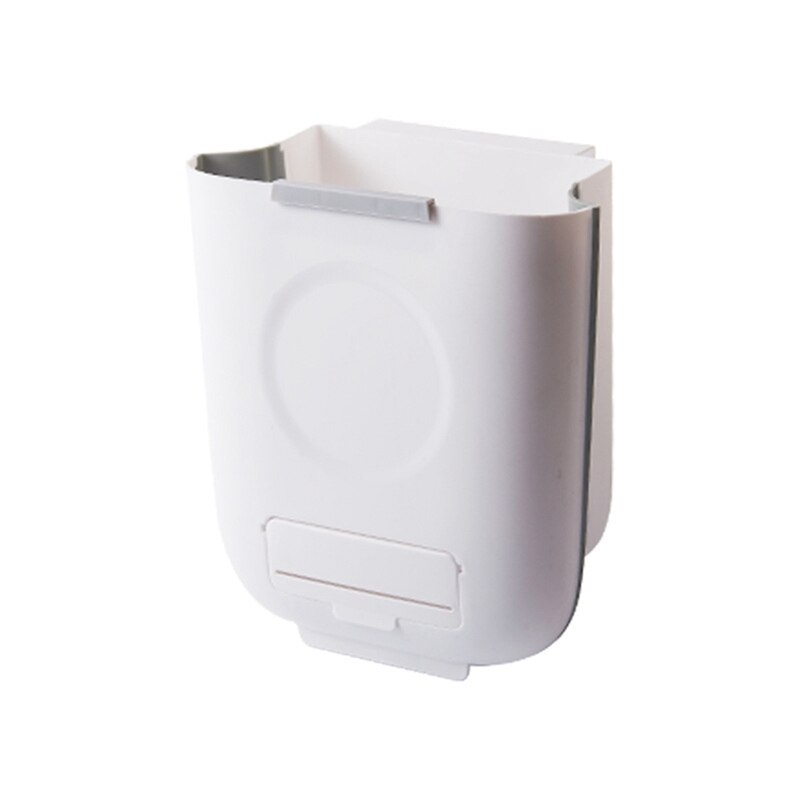 Opvouwbare Keuken Prullenbak Papier Recycling Bin Prullenbak: WHITE / 10L