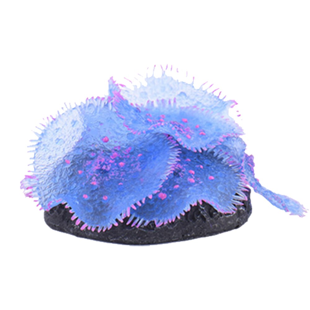 Kunstmatige Hars Koraal Zee Plant Ornament Siliconen Nontoxic Blue Kunstmatige Coral Plant Ornament Voor Aquarium Decor Supplies: 05