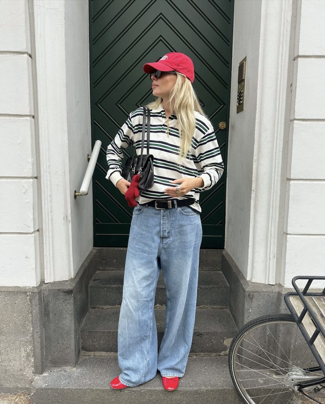 Sommar dam pikétröjor kvinna långärmade crop tops randiga vintagekläder pikétröjor mujer streetwear casual toppar bruna