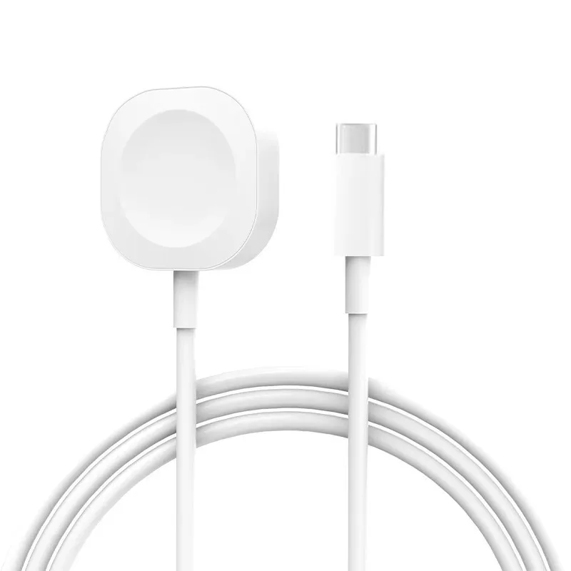 Chargeur USB de type C pour Apple Watch Series 10, câble de charge pour iWatch Ultra 2 6 5 4 3 2, station de charge: Rouge