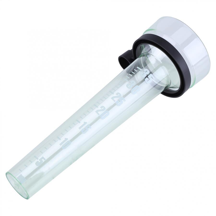 35mm 24.5cm / 9.65inch Plastic Rain Gauge Tube Accurate Measurement for Garden Outdoor Yard Capacity for Garden Field Yard