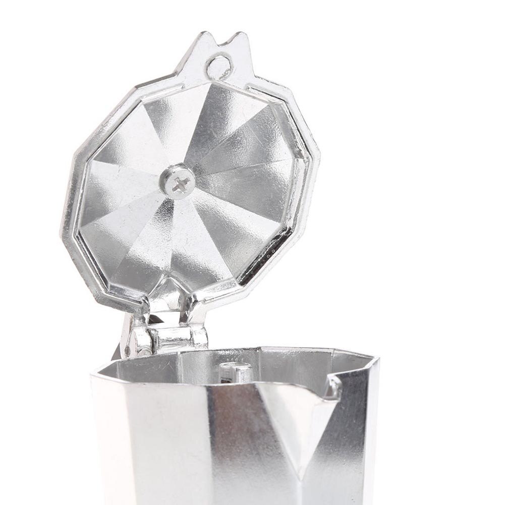 Moka Coffee Pot Espresso Maker Aluminum Stovetop Durable For Home Office Kitchen HG99