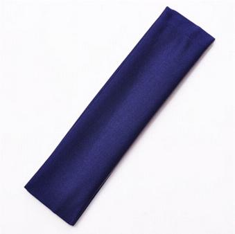 Multicolor Duurzaam Zweet absorberende Yoga handdoek haarband voor Yoga en pilates oefening #2080 B1: Navy blue