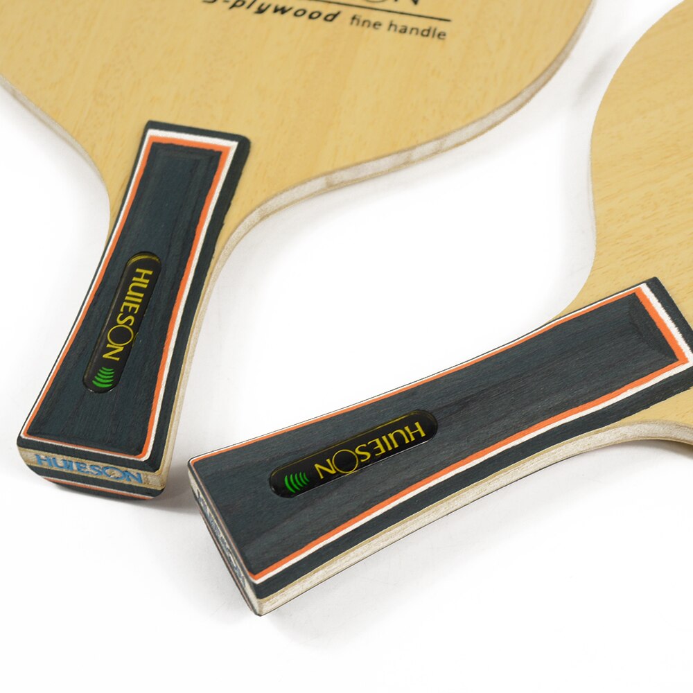 Huieson Mango Fino Hoja de Tenis De Mesa de Entrenamiento Ultraligero 5 Capas de Tilo de Ping Pong Paddle Hoja 70 +-5g Accesorios de Tenis De mesa