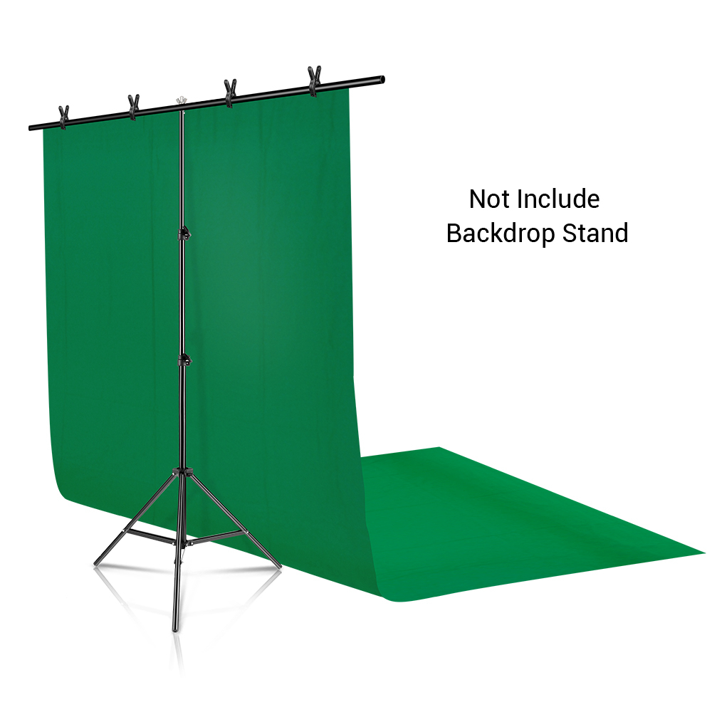 Sh Fotografie Achtergrond Doek Groen Screen Chromakey Achtergrond Glad Mousseline Katoenen Doek Voor Foto Studio Video