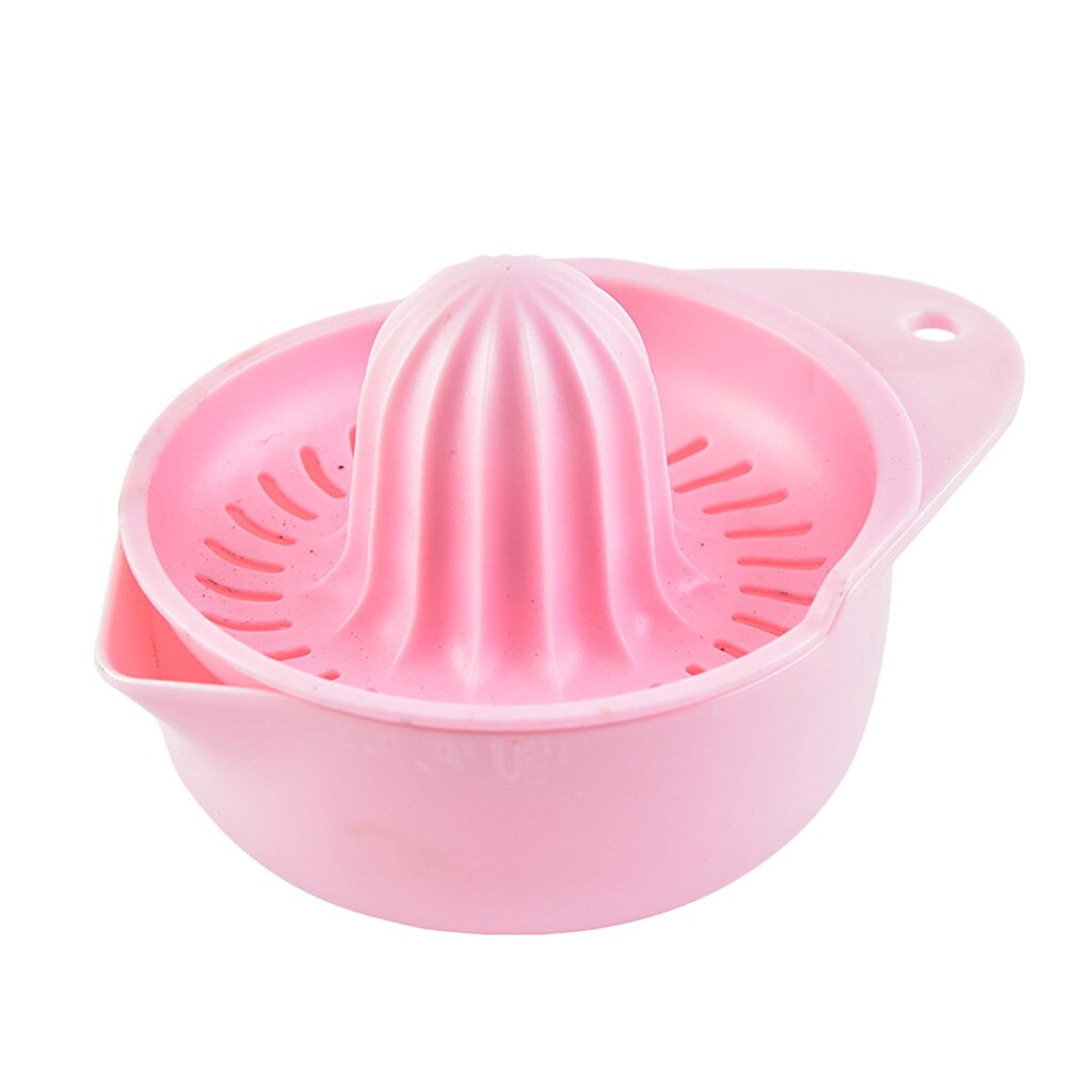 Portable Press Hand Manual Juicer Lemon Squeezer Fruit Juicer Kitchen Tool Juicer Orange Squeezer Juice Fruit Pressing: Pink
