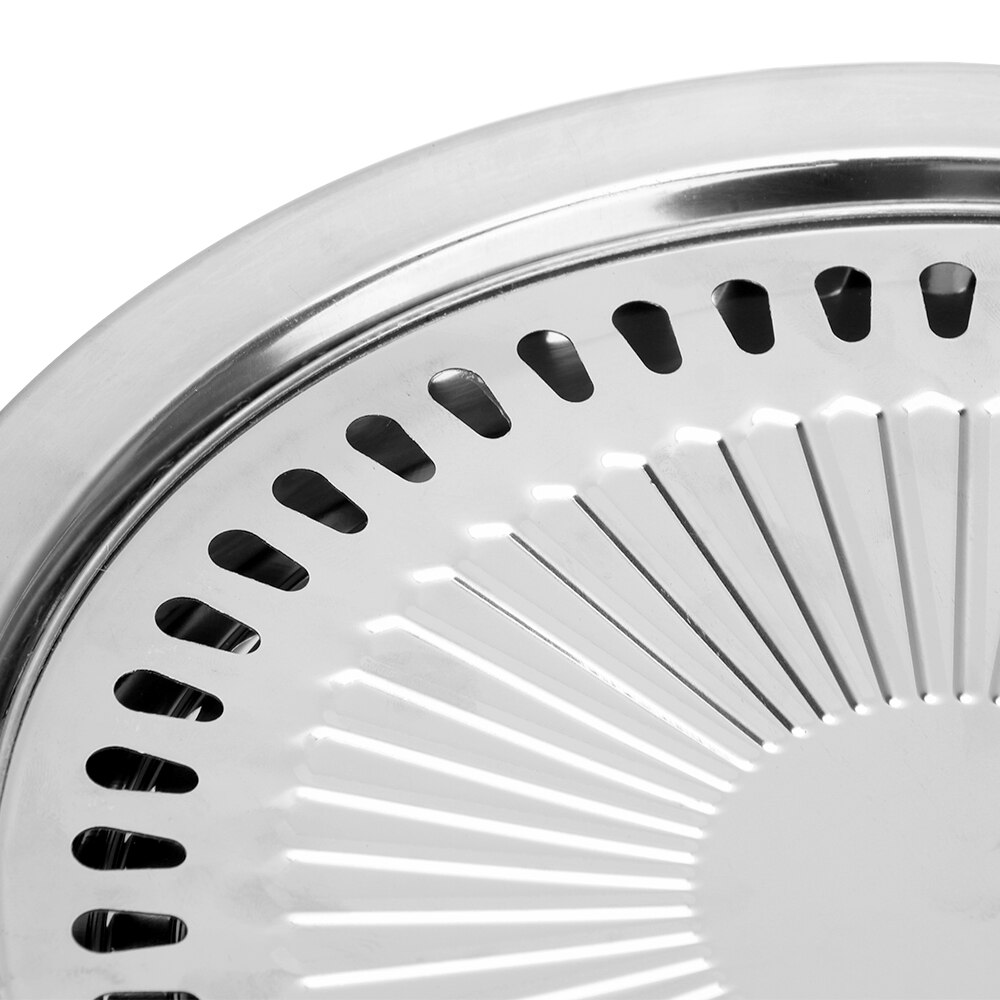 HOOMIN BBQ Grill Pan Electric Stove Baking Tray Non-Stick Gas Stove Plate Smokeless Barbecue Grill Household Barbecue Tools