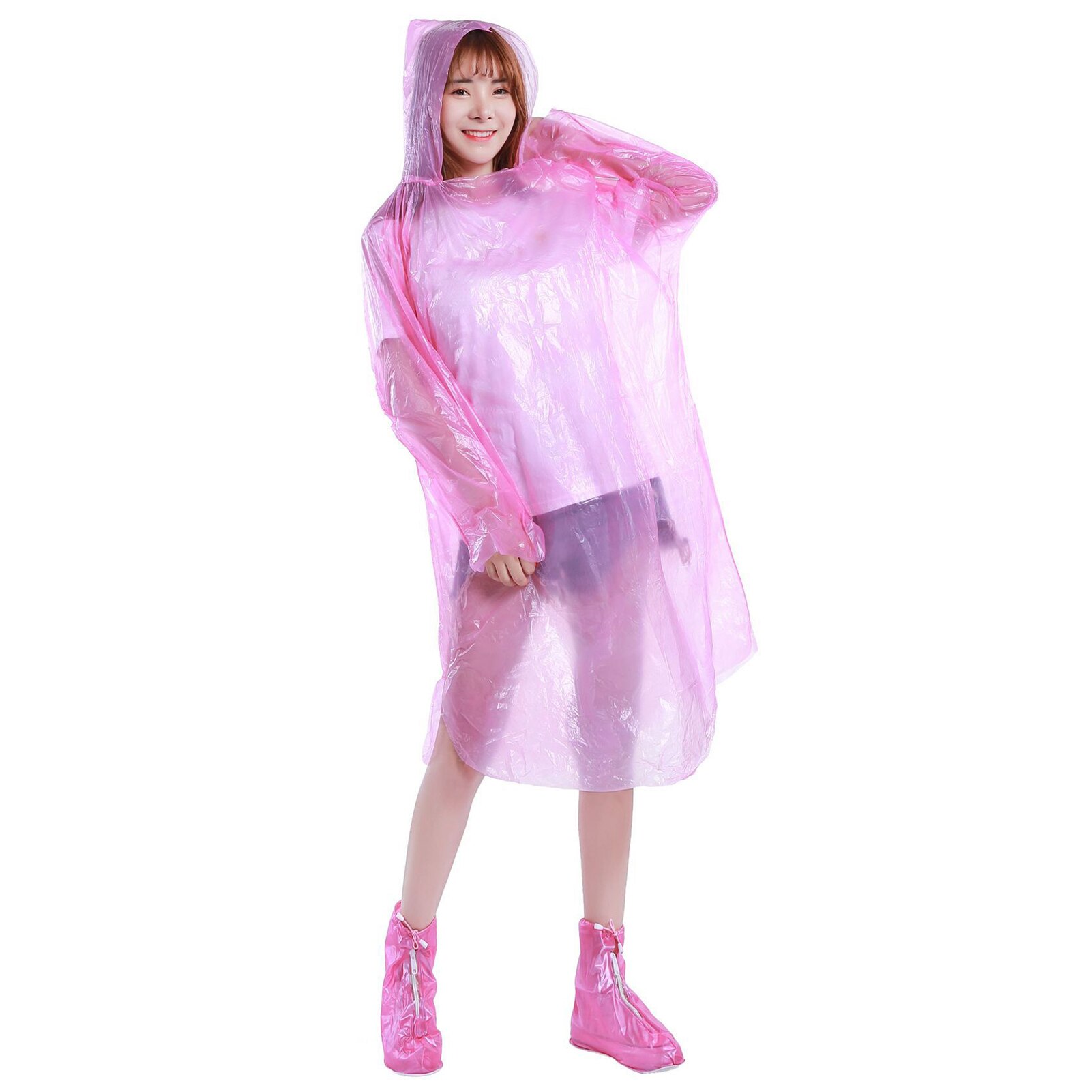 Raincoat Women Men Impermeable Waterproof Raincoat Tourism Outdoor Hiking Rain Poncho Raincoat Hooded Disposable Rain Coat