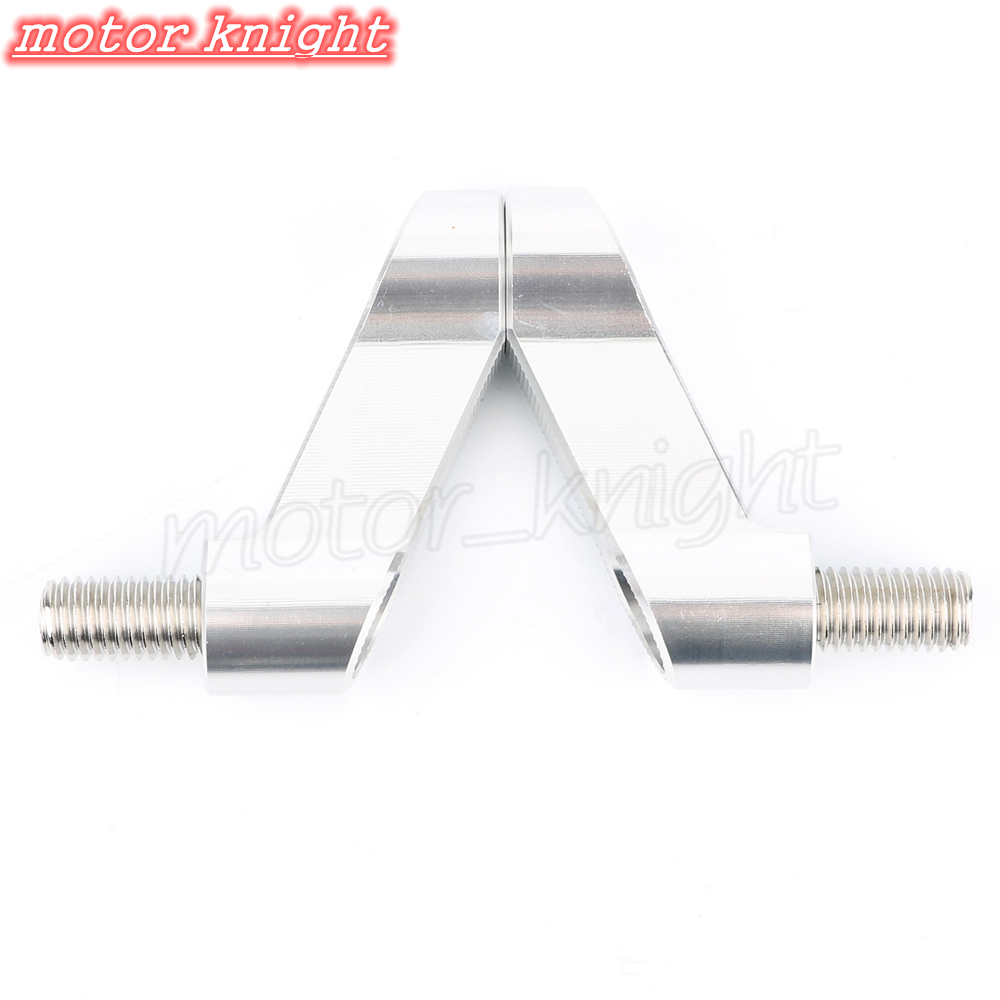 Para CB1000R CB600F Hornet CB600/CB900 CB1300SF CB750 CB400 extensores de espejos de motocicleta adaptador de extensión espaciadores