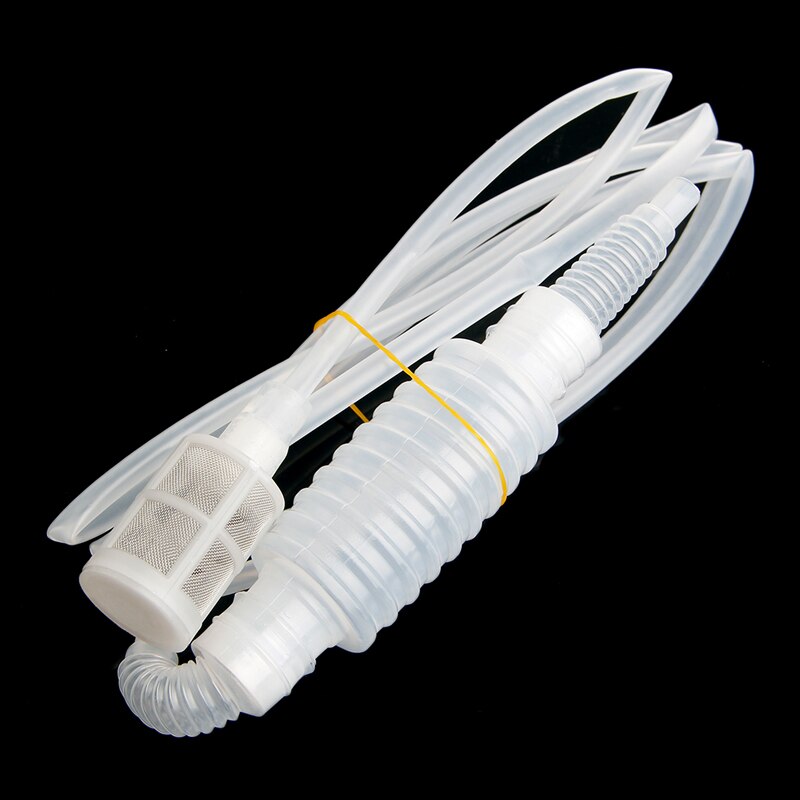 Paquete de sifón D08D para elaboración de vino, filtro de sifón de mano, tubo de grado alimenticio, 1,8 M