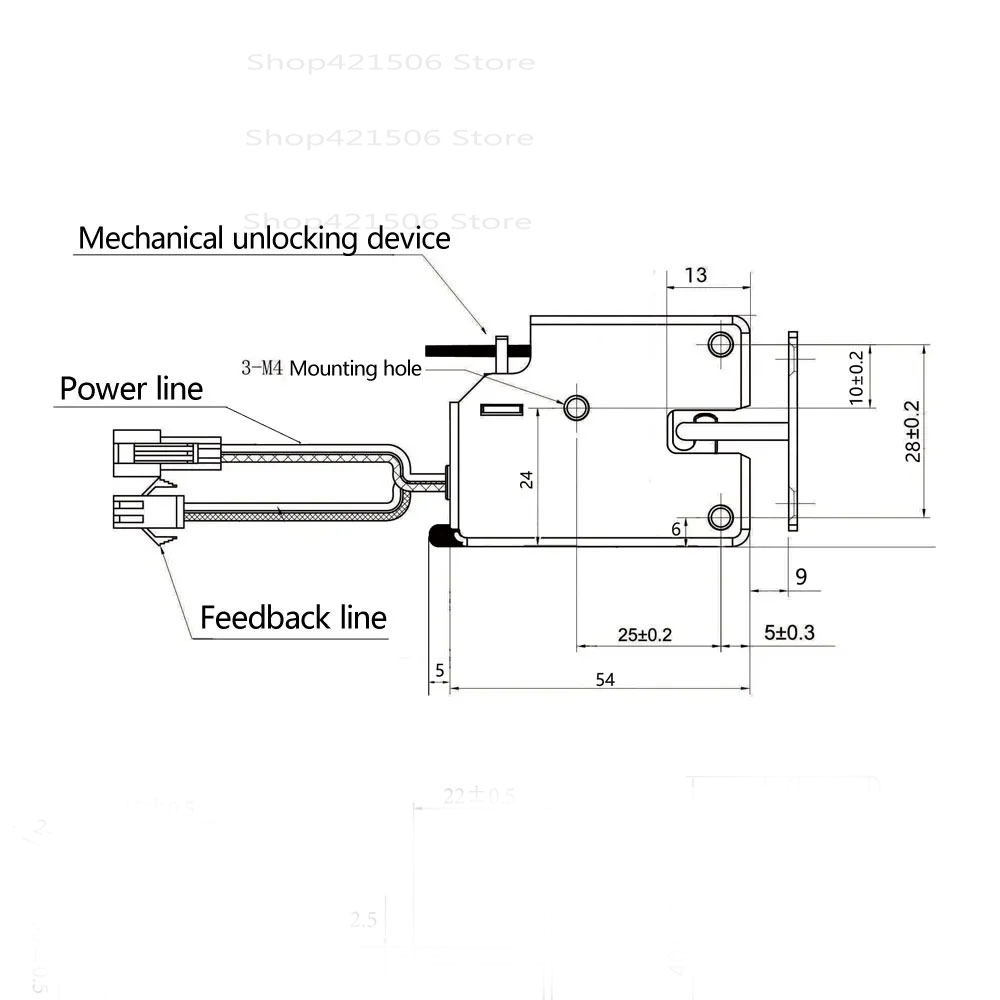 DC12V 5v kleine elektrische schakelkastdeurvergrendeling mini elektromagnetisch slot opbergkast elektrisch slot elektronisch slot