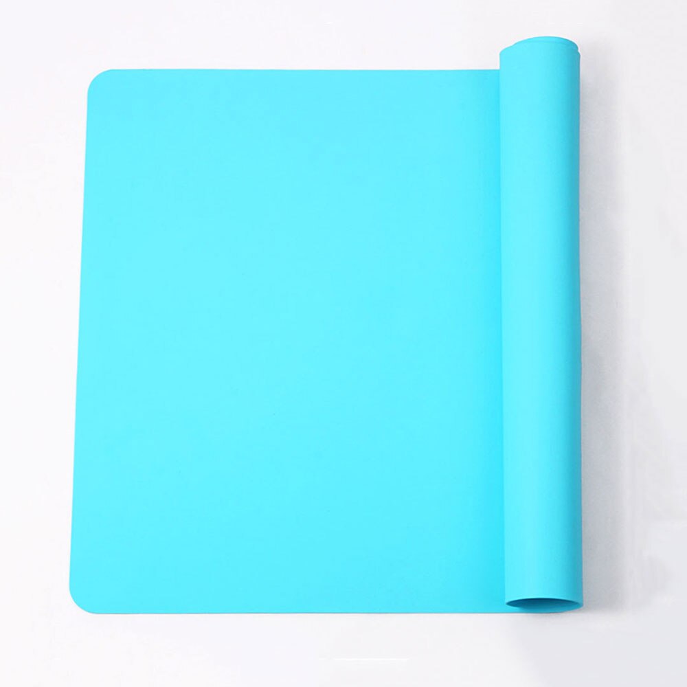 Silicone World Siliconen waterdichte placemat Tafelmat Warmte-isolatie Antislip Wasbaar Duurzaam voor keukeneetgereedschap: Beige