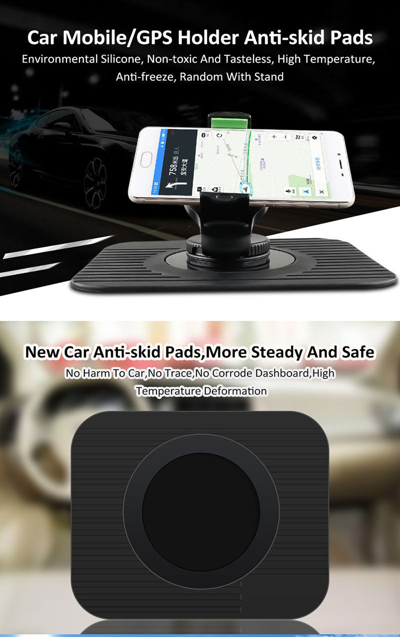CAR MOUNT HOLDER DASHBOARD ANTI SLIP MAT SAT NAV FITS for small tomtom garmins And phones