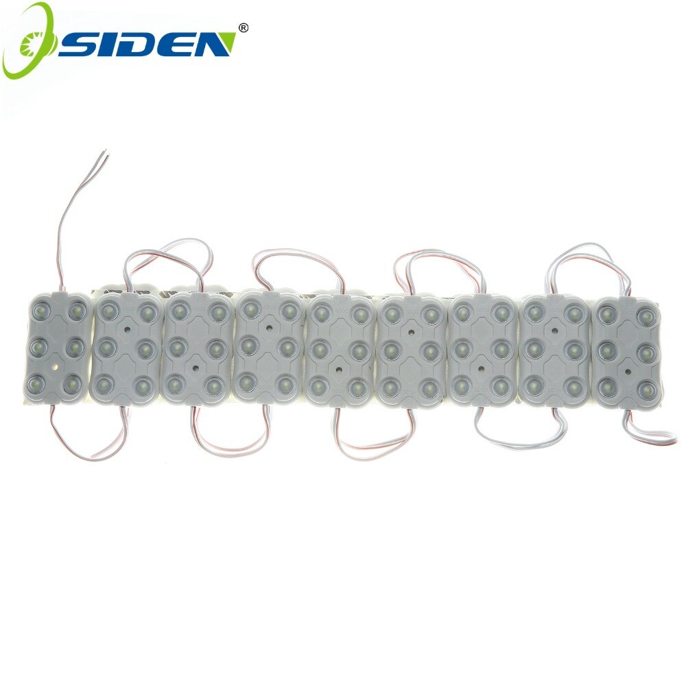 20 stuks 5730 5630 6 leds spuitgieten led lens super heldere led modules verlichting rood/groen/blauw/geel/roze/wit 12v