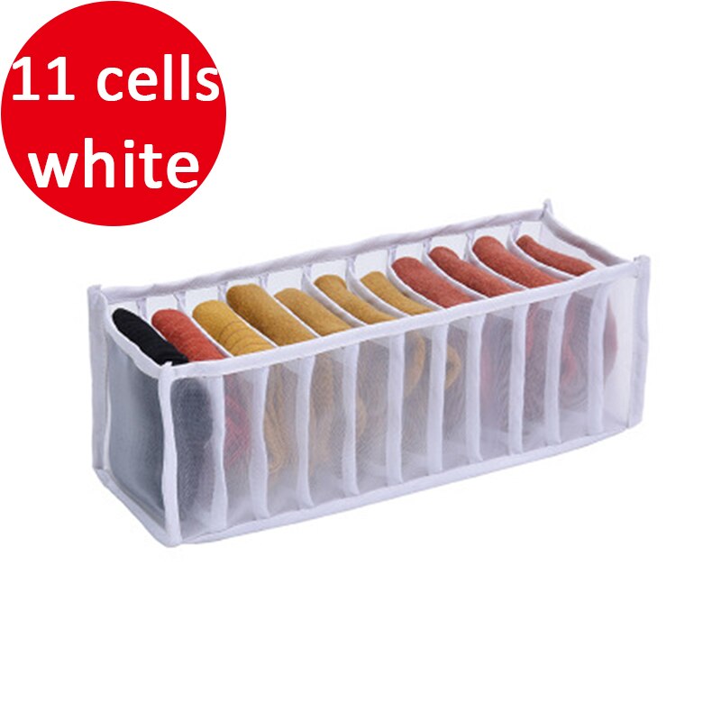 Gray Underwear Socks Storage Box Home Storage & Organization Suitable for Walk-in Closet Closet Organizer Underwear Storage Box: 7