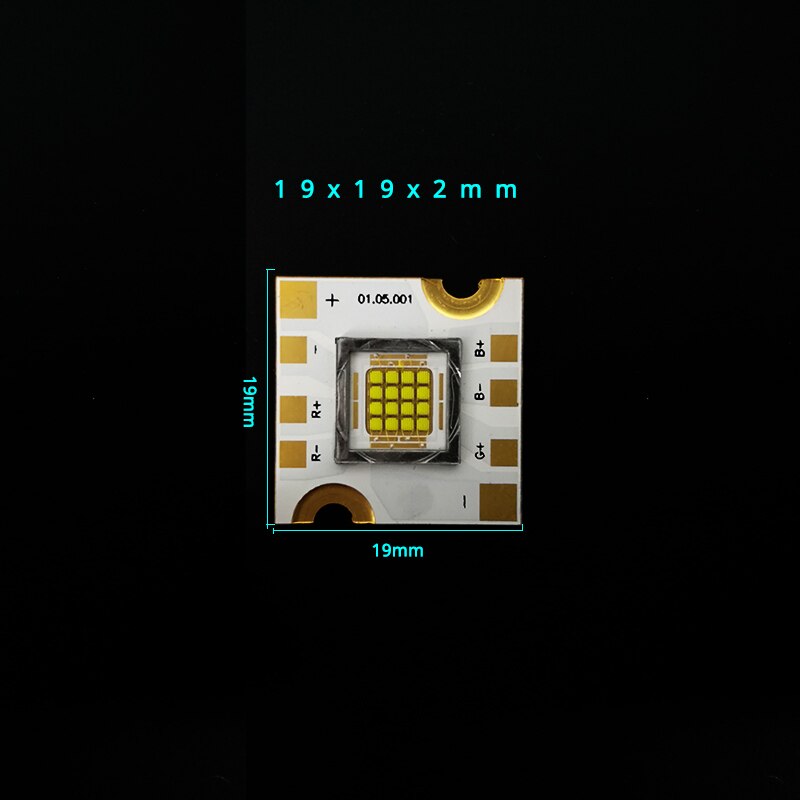 Smart High Power LED Gobo Spot Light 60W RGB Chips Voor Projectoren LED Diode Spotlight Patroon Rotatie Chip Lamp SHEHDS