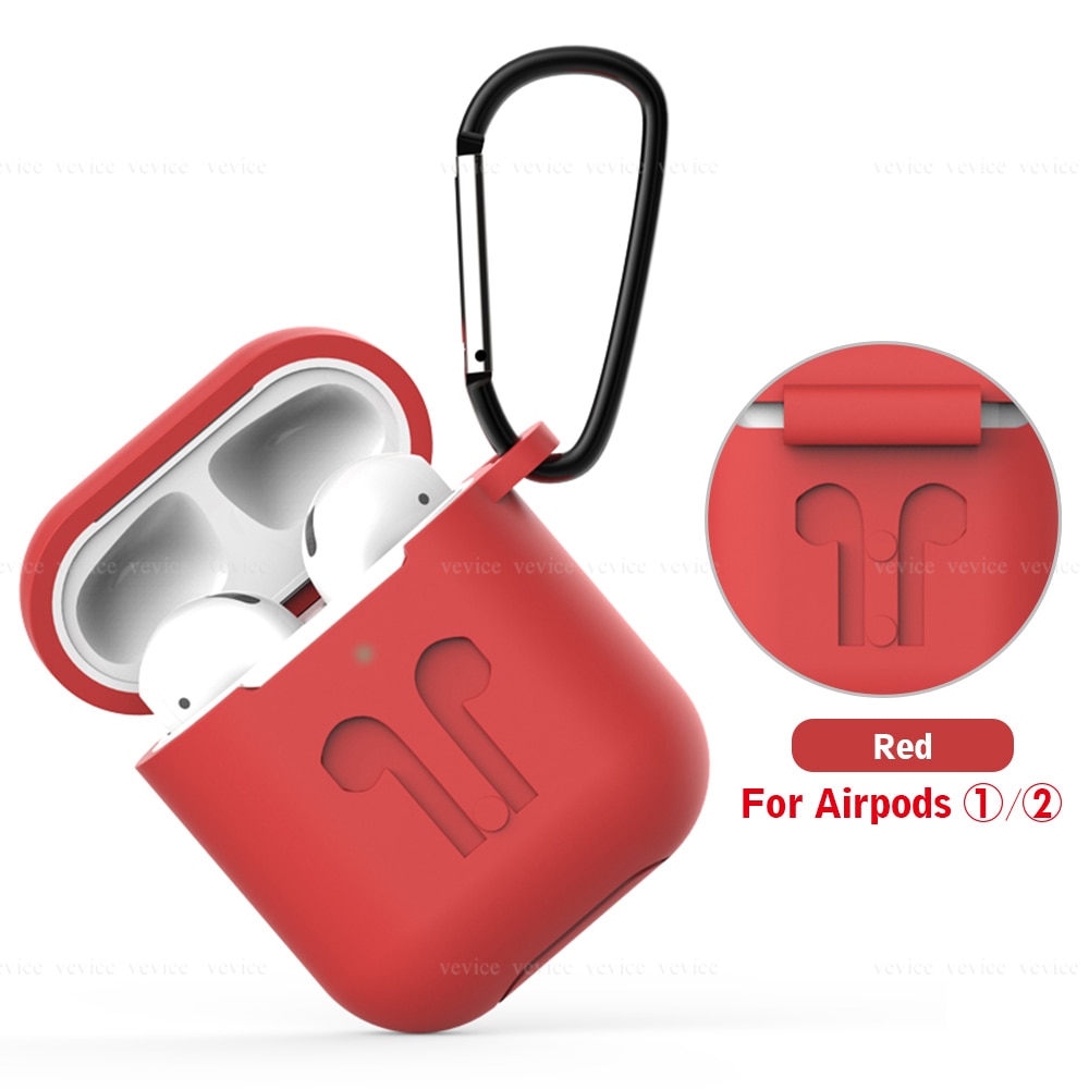 Soft Silicone Cases for Airpods 2nd 1st Protective Earphone Cover Case for Apple airpods2 Air pods 2 1 Shockproof Sleeve Pouch: 05