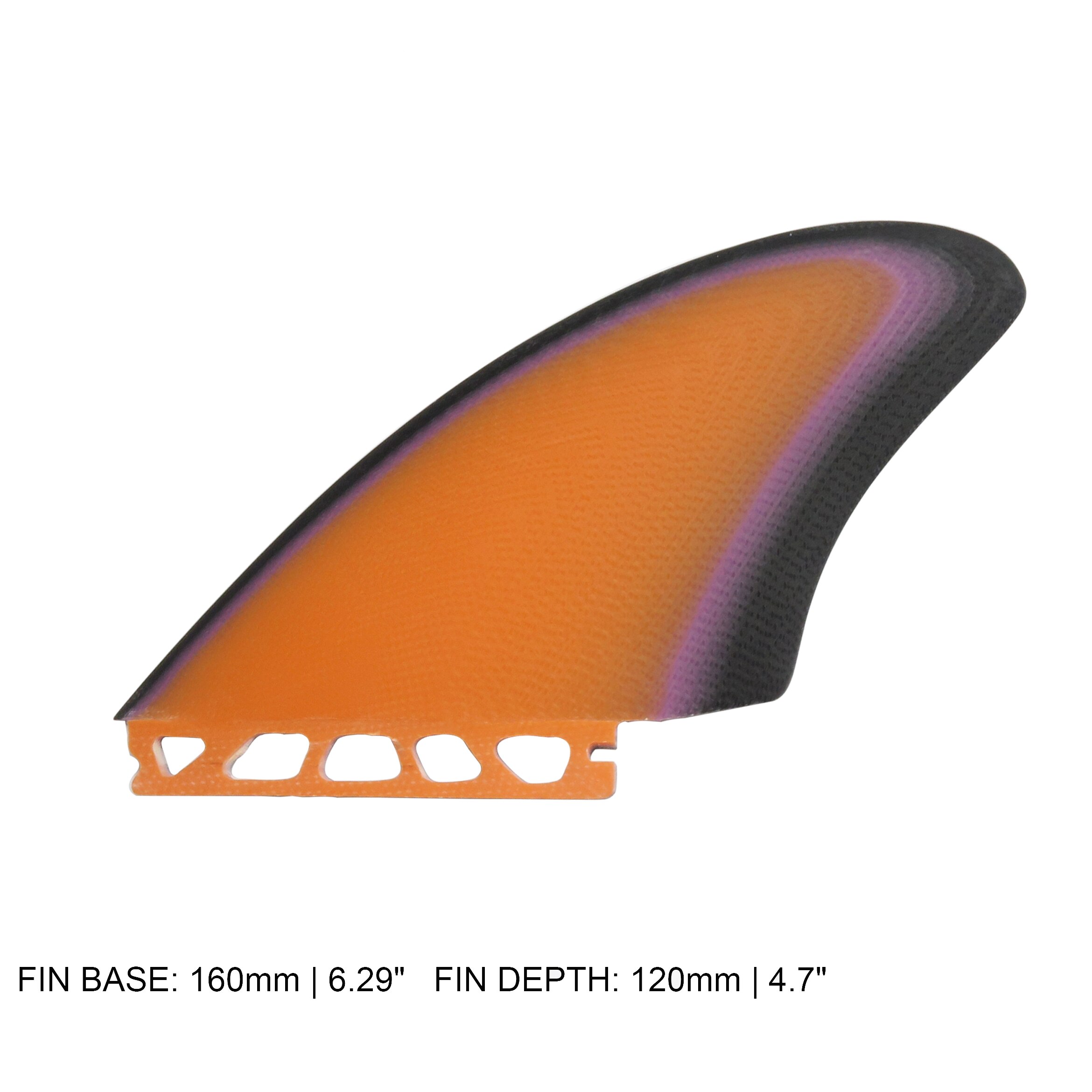 Colorful Twin Keel Front Future Surfboard Surf Fins For Surfing