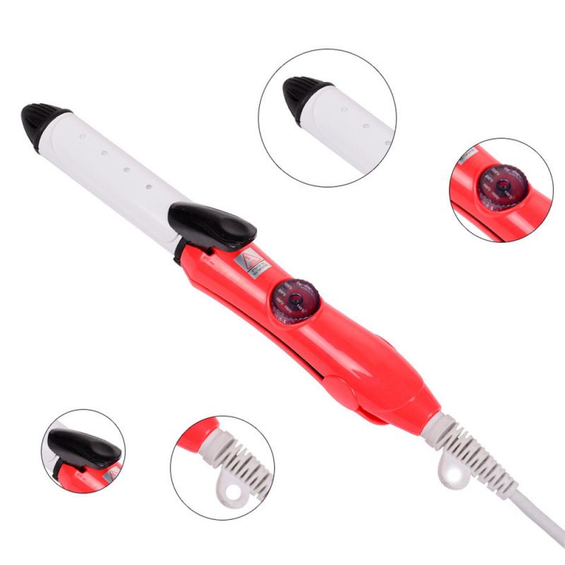 Roll Straight Dual-purpose Electric Curling Iron Big Wavy Pear Flower Hairstyle Hair Straightener