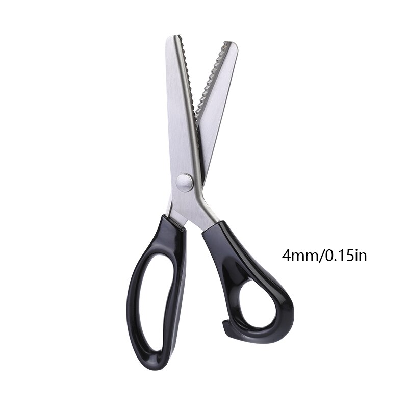 RORGETO-Tijeras de sastre de acero inoxidable para costura, herramienta de tapicería de cuero artesanal, tijeras para tela, 1 Uds.: Triangle 4mm