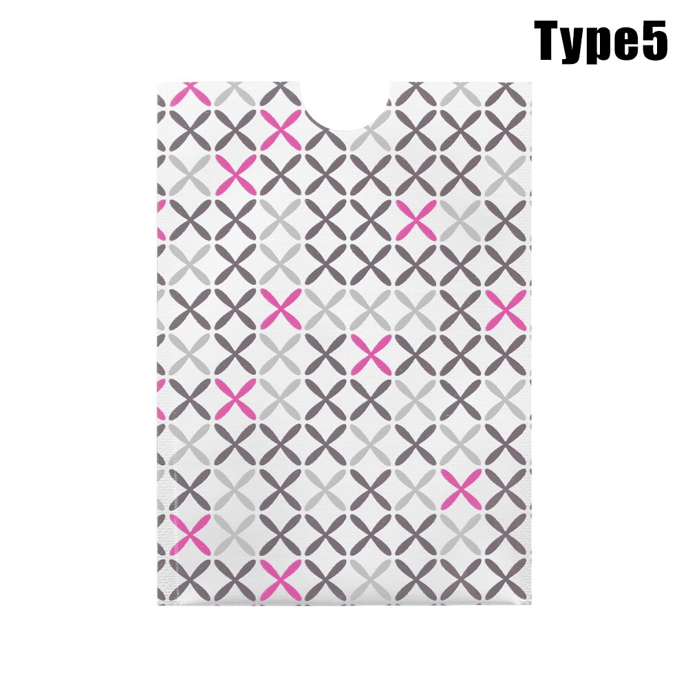 10 stks/partij ID Studenten Bureau Card Case Bescherming Credit Card Houder Anti Rfid Portemonnee Blokkeren Reader Lock Bankkaart houder: Type 5