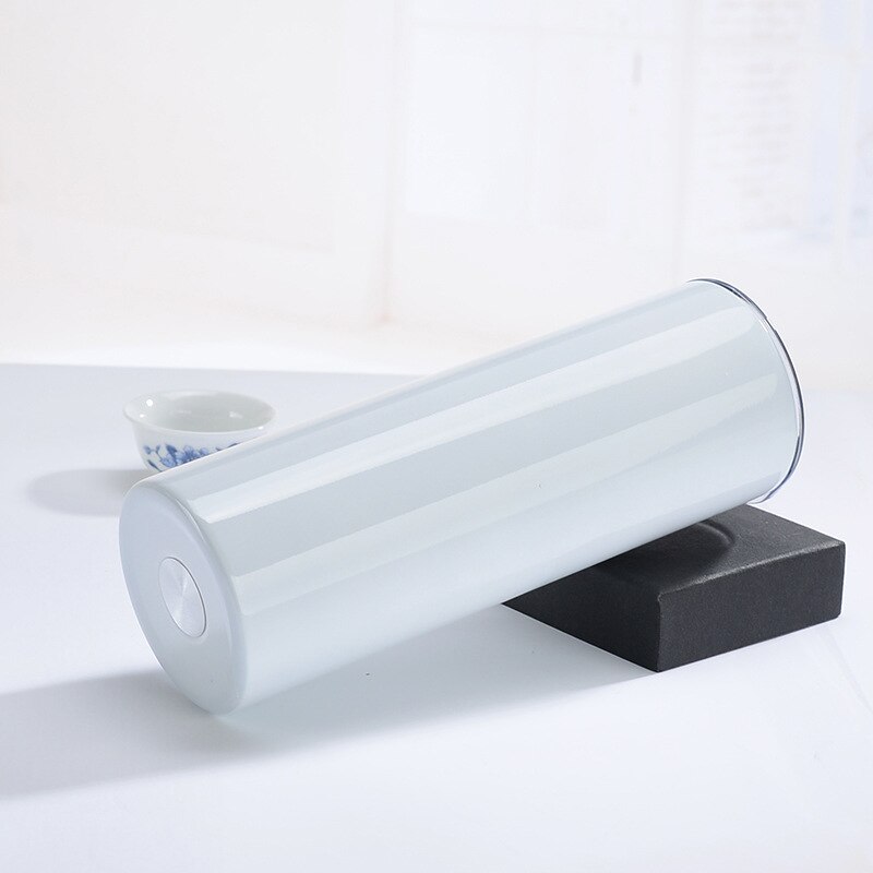 1/2/4Pack 20oz Sublimation blanks Skinny Straight Stainless Steel Tumblers Double Wall Vacuum Insulated Sublimation tumbler