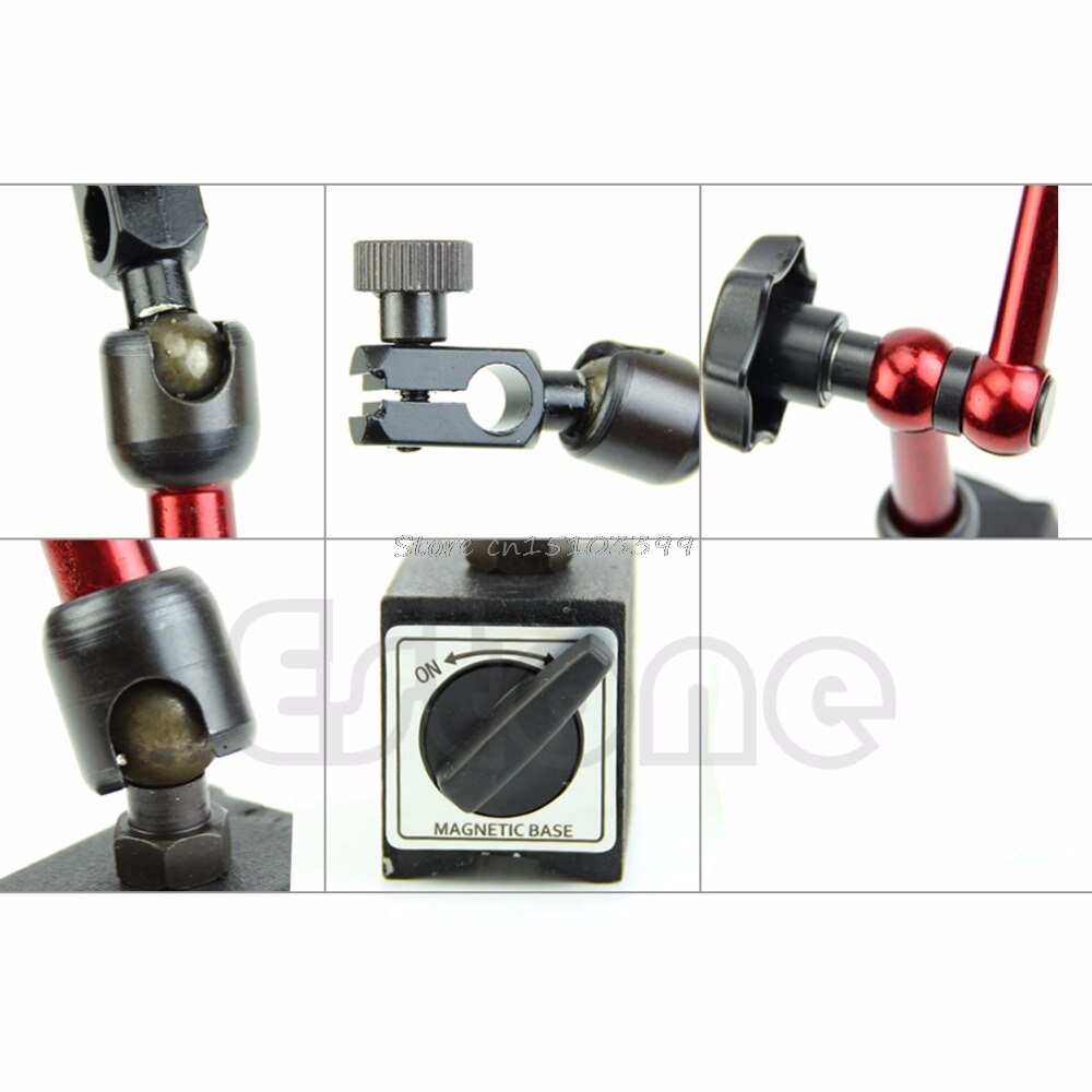 Universal fleksibel magnetisk base holder til måleur test indikator værktøj  g08 engros