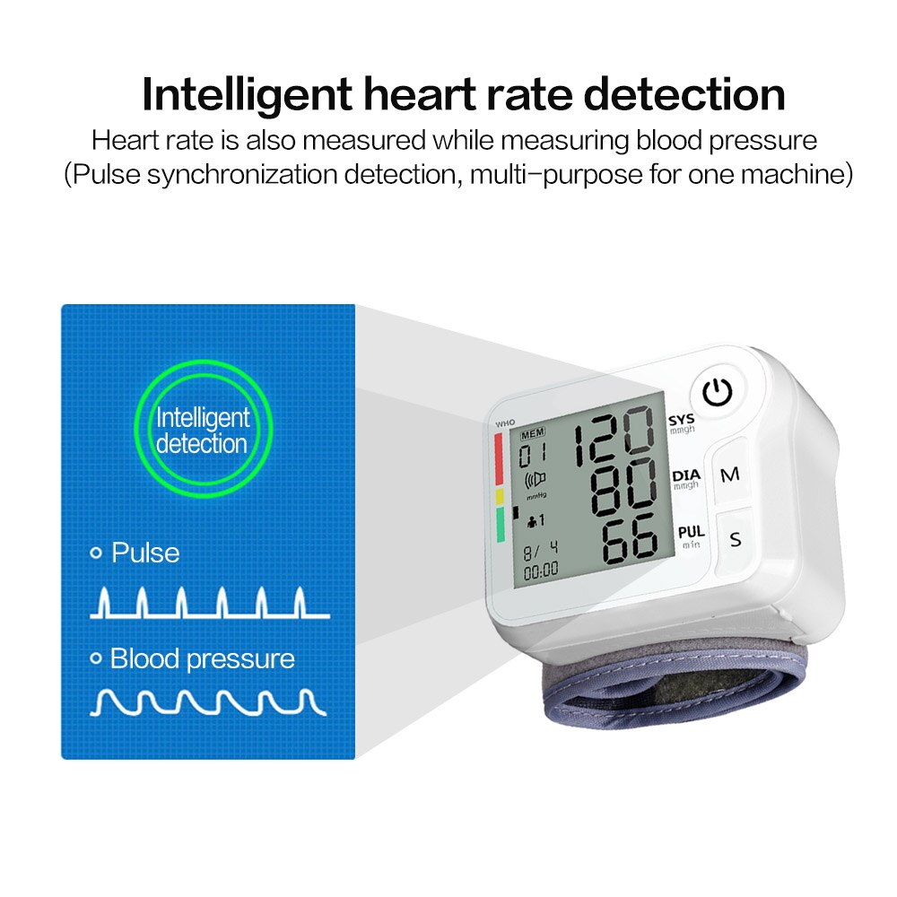 Thermometer & Blood Pressure Monitor &Fingertip Pulse Oximeter Oxymeter Pulsioximetro Finger Blood Oxygen Meter 3in1 Health Care