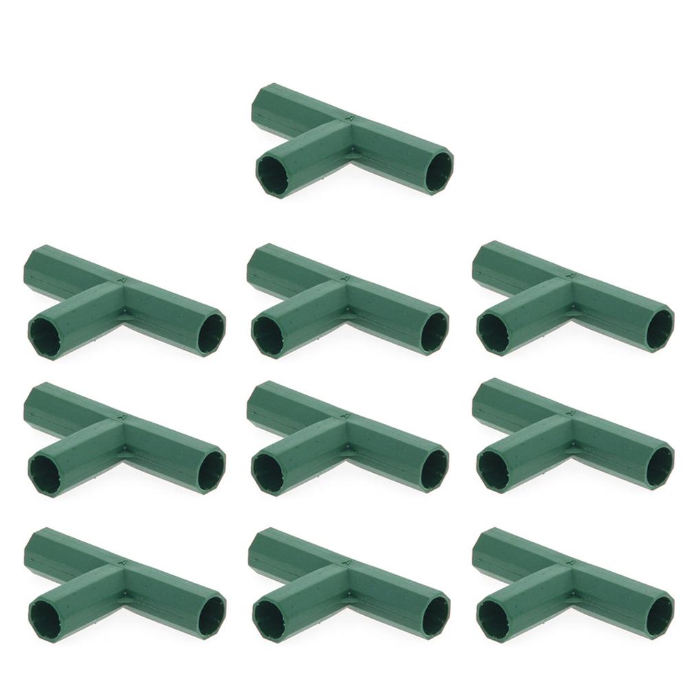 10 Pcs 16MM PVC Fitting 5 Types Stable Support Heavy Duty Greenhouse Frame Building Connecto Greenhouse Frame Connector: E