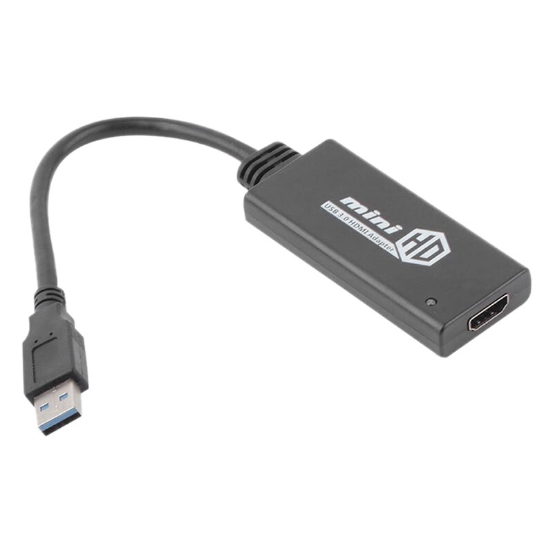 USB3.0 to HDMI Converter with Audio USB Adapter 1080P HD Suitable for TV, Monitor, Projector: Default Title