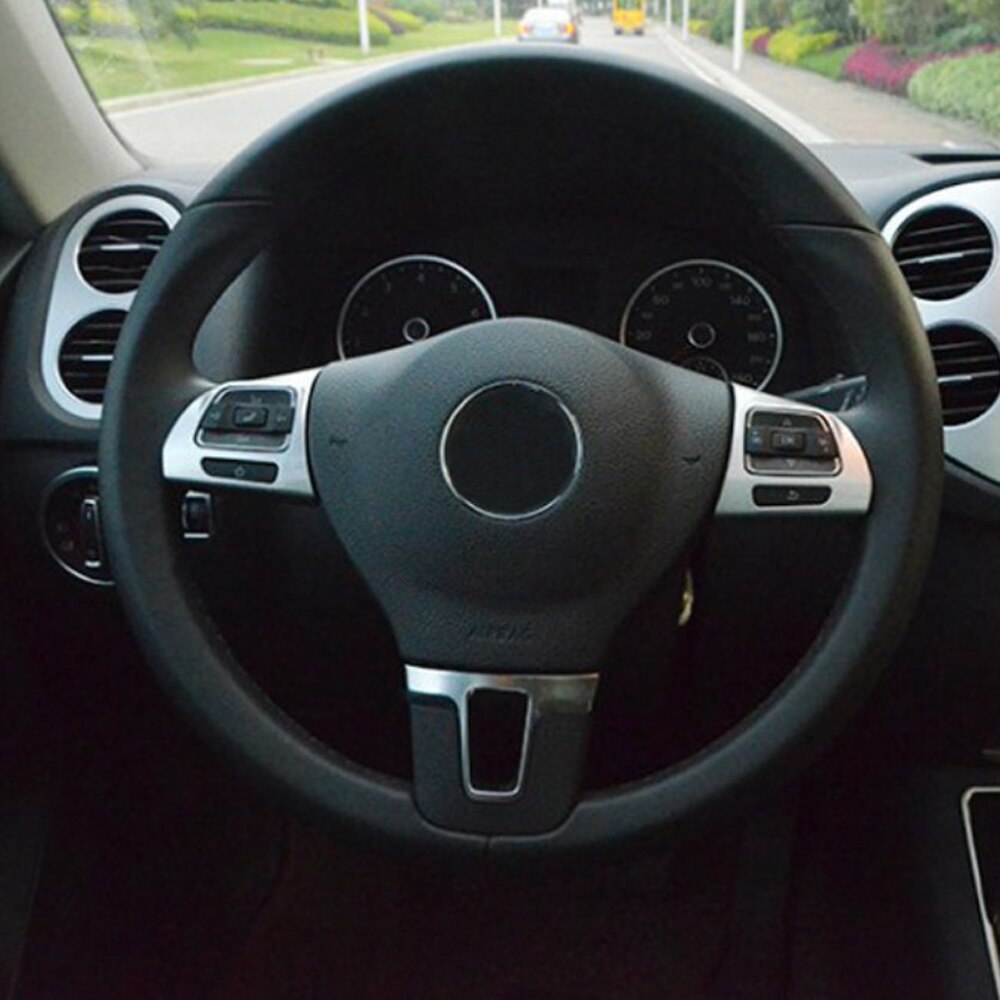 Bil styling rat knap krom trim til vw passat cc golf 6 mk6 jetta  mk5 mk6 lavida tiguan touran passat  b6 b7l