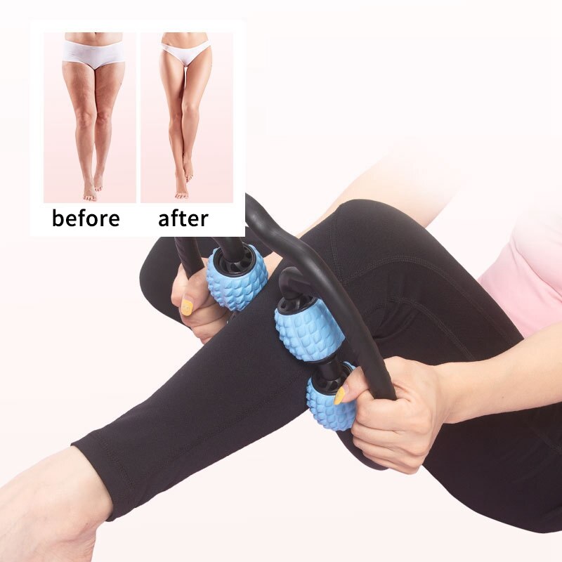 1pc skum aksel rulle muskel relaxer hånd ben massage rulle magert ben massage