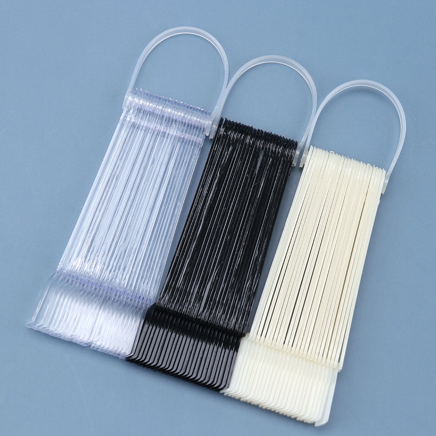 Juego de accesorios para uñas postizas en forma de abanico para práctica de uñas, juego de tarjetas de colores, para estudiantes