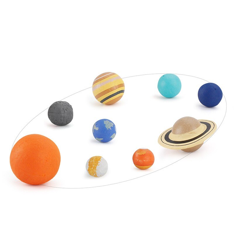 Universe Children's Mini Solar System Model Simulation Planet Model Cognitive Teaching Aids Science Popularization Birthday
