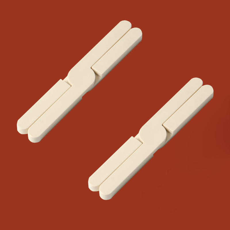 1/2 stk. sammenleggbar silikon varmebestandig bordmatte sklisikker bordmatte multifunksjonell gryteklut tallerkenunderlag kjøkken spisestue: Brun