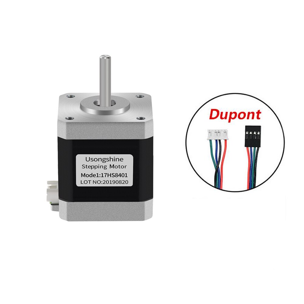 Usongshine 5 Teile/los Nema17 Schrittmotor 42 Motor- 48Mm Nema 17 Motor- 42Bygh 1,5 EINE (17Hs8401) Motor- 4-Blei Für 3D Drucker Cnc Xyz